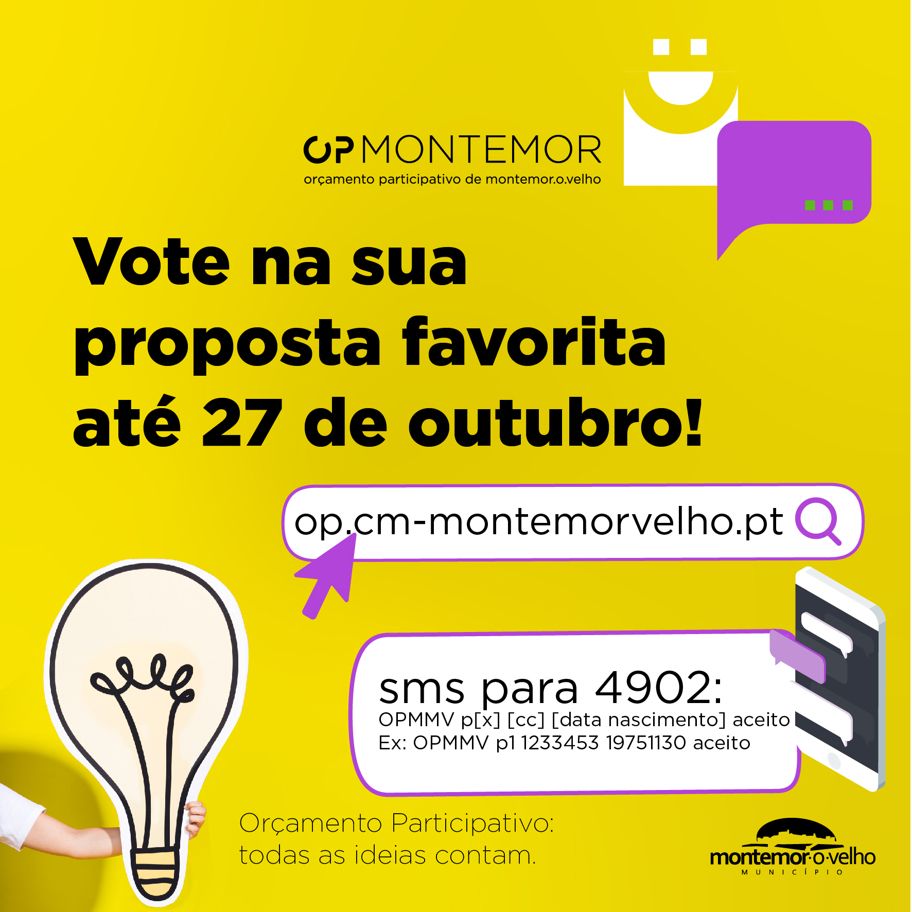 Orçamento Participativo de Montemor-o-Velho em votação até 27 de outubro